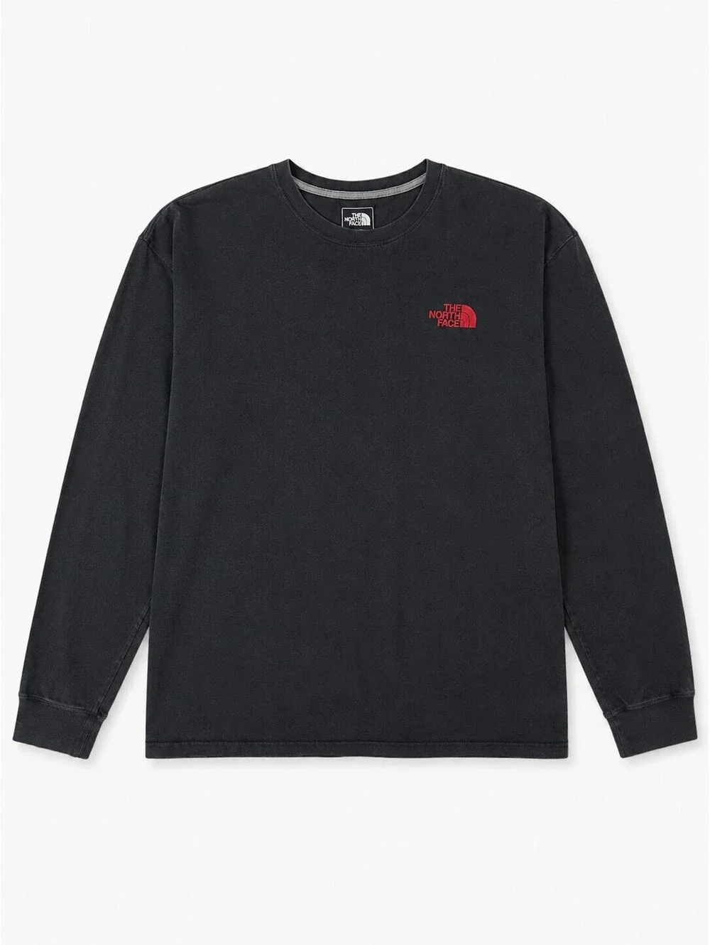 The North Face Men’s Black Long Sleeve Graphic Logo Shirt XL Cotton